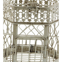 Cream Vintage Metal Birdcage