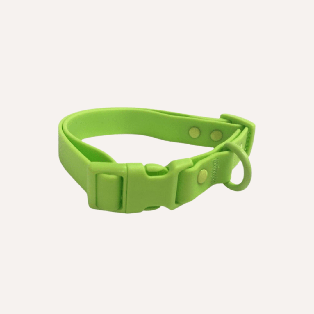 PVC Dog Collar - All Weather Waterproof Durable & Odor - Resistant - Waterproof Dog Collar - Tilley + Me
