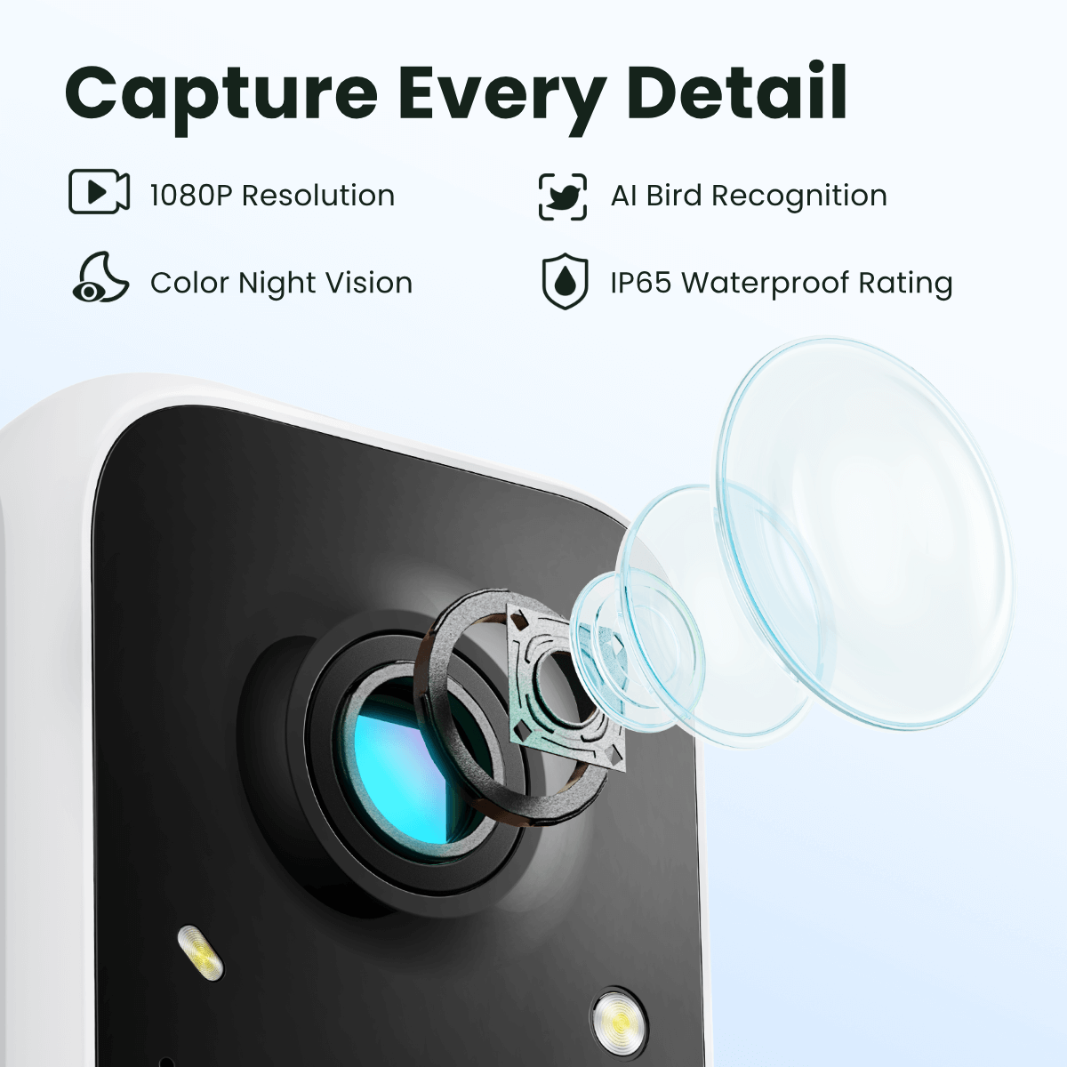 Bird Feeder – Birdfy Solar-Powered Smart Camera Video Tank