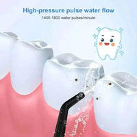 Black USB Rechargeable Dental Water Flosser