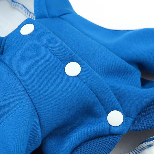 dsers Dog Hooded Jumpsuit for Small Dogs - Stylish Activewear - pet clothing - THRIXINE