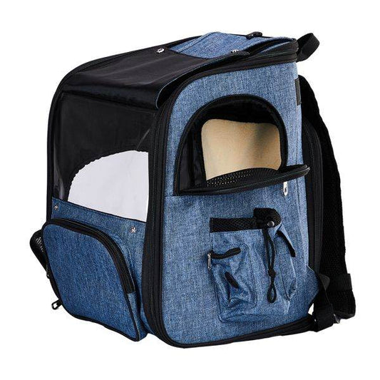 Purrfect Pet Kingdom Expandable Pet Carrier Backpack Purrfect Pet Kingdom
