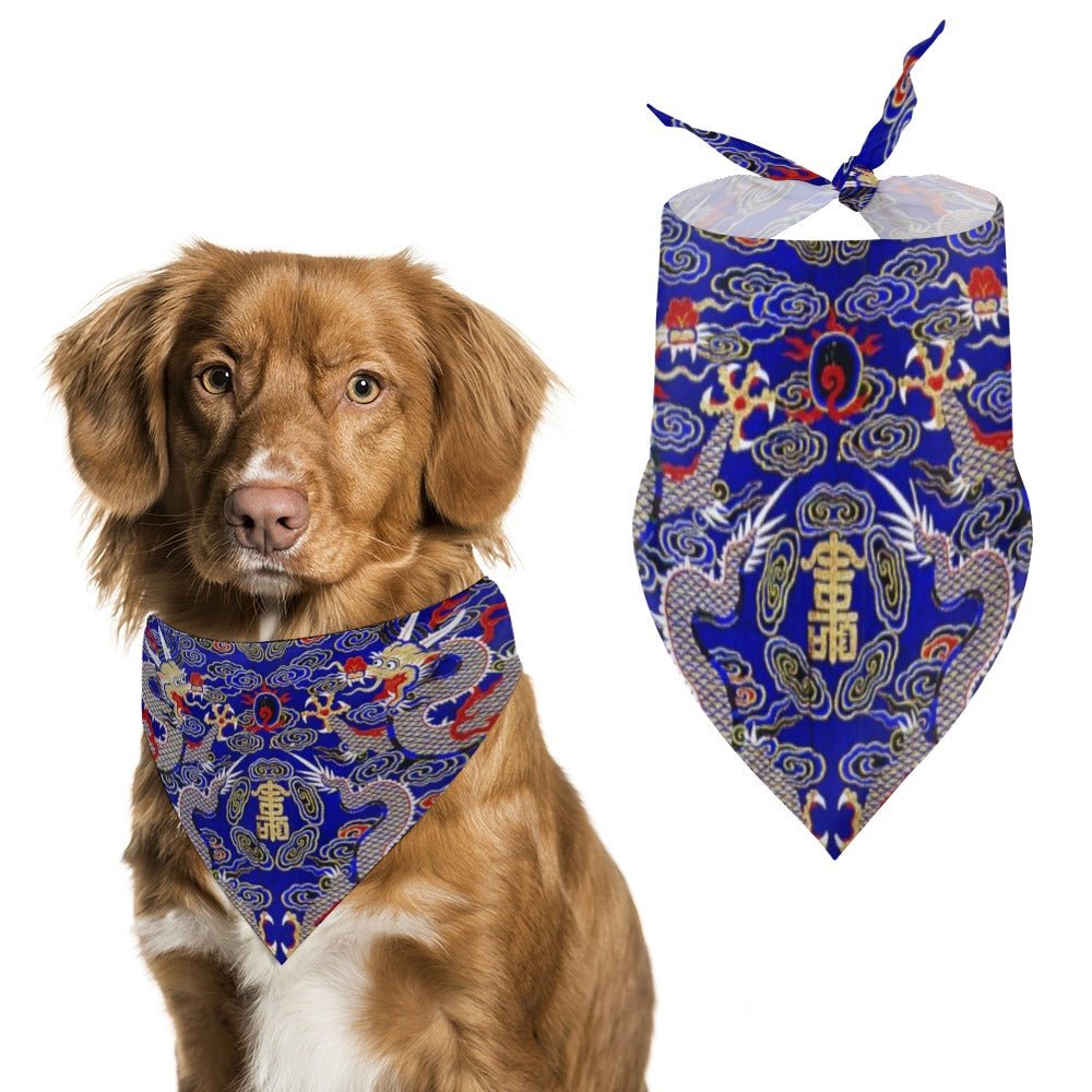 Pet Supply Blue Imperial Dragon Scarf for Daily Use Essentia - main product image for pet supply