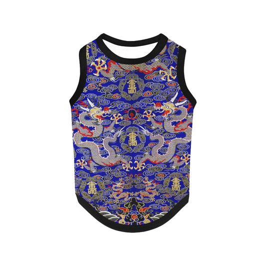 Pet Supply Blue Imperial Dragon Tank Top for Daily Use Essen - main product image for pet supply