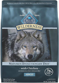 Blue Buffalo Wilderness Adult Chicken with Wholesome Grains Dry Dog Food