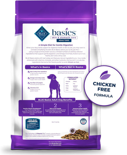 Blue Buffalo Basics Adult Grain-Free Turkey & Potato,