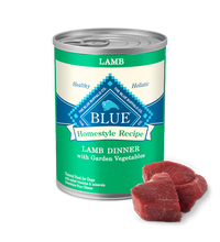 Blue Buffalo Adult Homestyle Lamb, Brown Rice & Garden Vegetables Wet Dog Cans (12.5oz)