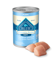 Blue Buffalo Puppy Homestyle Chicken with Garden Vegetables Wet Dog Cans (12.5oz)
