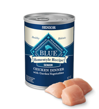 Blue Buffalo Senior Homestyle Chicken with Garden Vegetables Wet Dog Cans (12.5oz)