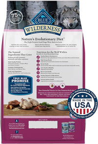 Blue Buffalo Wilderness Adult Small Breed Chicken with Wholesome Grains Dry Dog Food