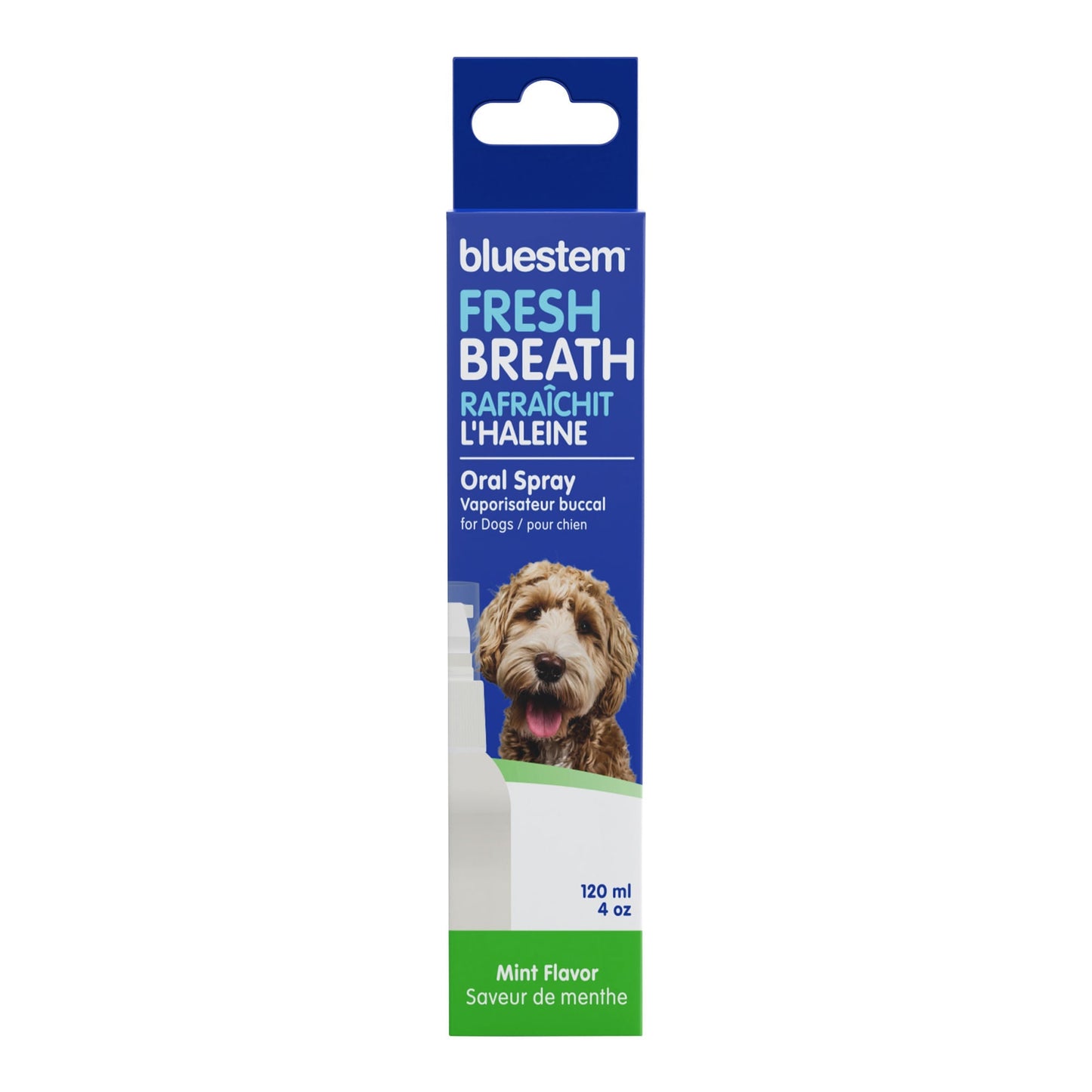 Purrfect Pet Kingdom bluestem Oral Care Dog Spray, Mint, 4 fl oz (Mint, Bottle, 4 oz) - Premium Dog Health & Wellness