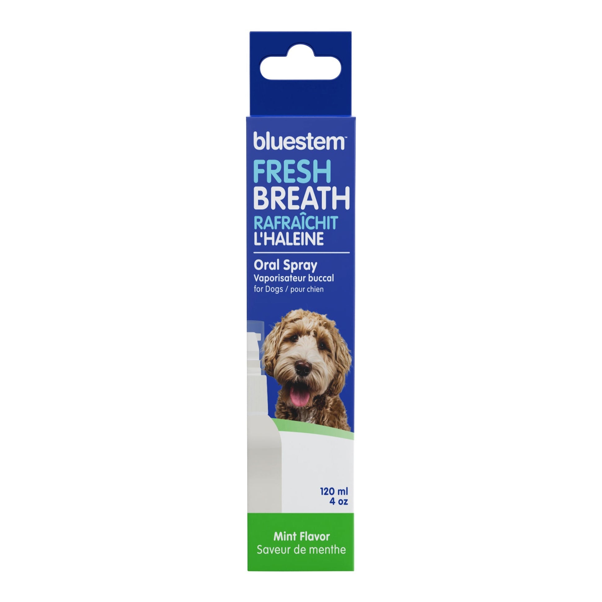 Purrfect Pet Kingdom bluestem Oral Care Dog Spray, Mint, 4 fl oz (Mint, Bottle, 4 oz) - Premium Dog Health & Wellness