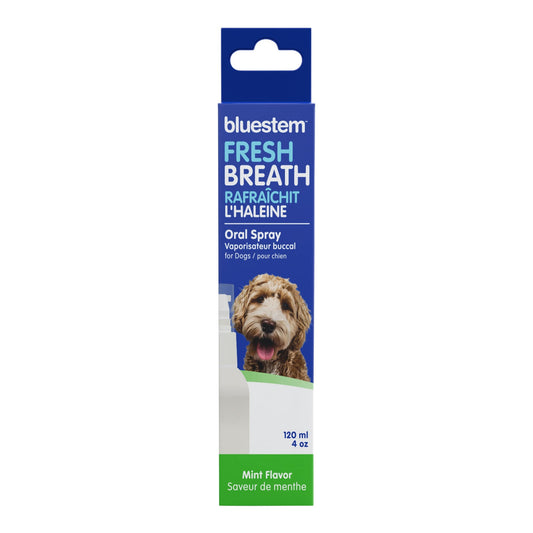 Purrfect Pet Kingdom bluestem Oral Care Dog Spray, Mint, 4 fl oz (Mint, Bottle, 4 oz) - Premium Dog Health & Wellness