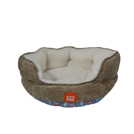Kitty Kasa Bolster Cat Bed