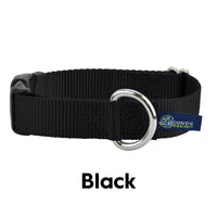 5/8″ and 1″ Black Nylon Dog Collars
