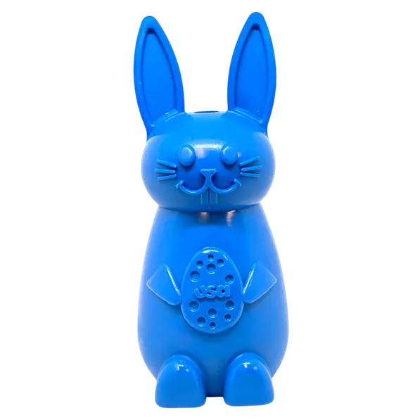 Large Bunny Nylon Chew Toy for Aggressive Chewers by SodaPup, durable and USA made, perfect for tough chewers.