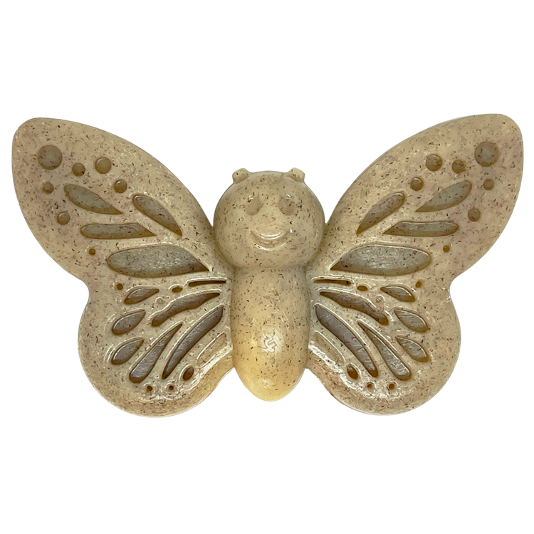 Dog Toy Butterfly Nylon 2-in-1 Enrichment Chew