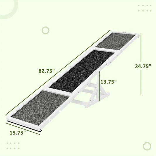 Purrfect Pet Kingdom Buy Dog Agility Ramp and Seesaw Set Purrfect Pet Kingdom
