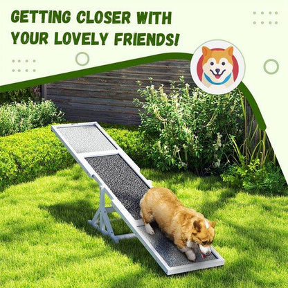 Purrfect Pet Kingdom Buy Dog Agility Ramp and Seesaw Set Purrfect Pet Kingdom