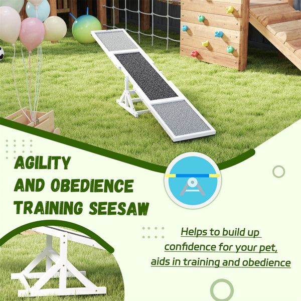 Purrfect Pet Kingdom Buy Dog Agility Ramp and Seesaw Set Purrfect Pet Kingdom
