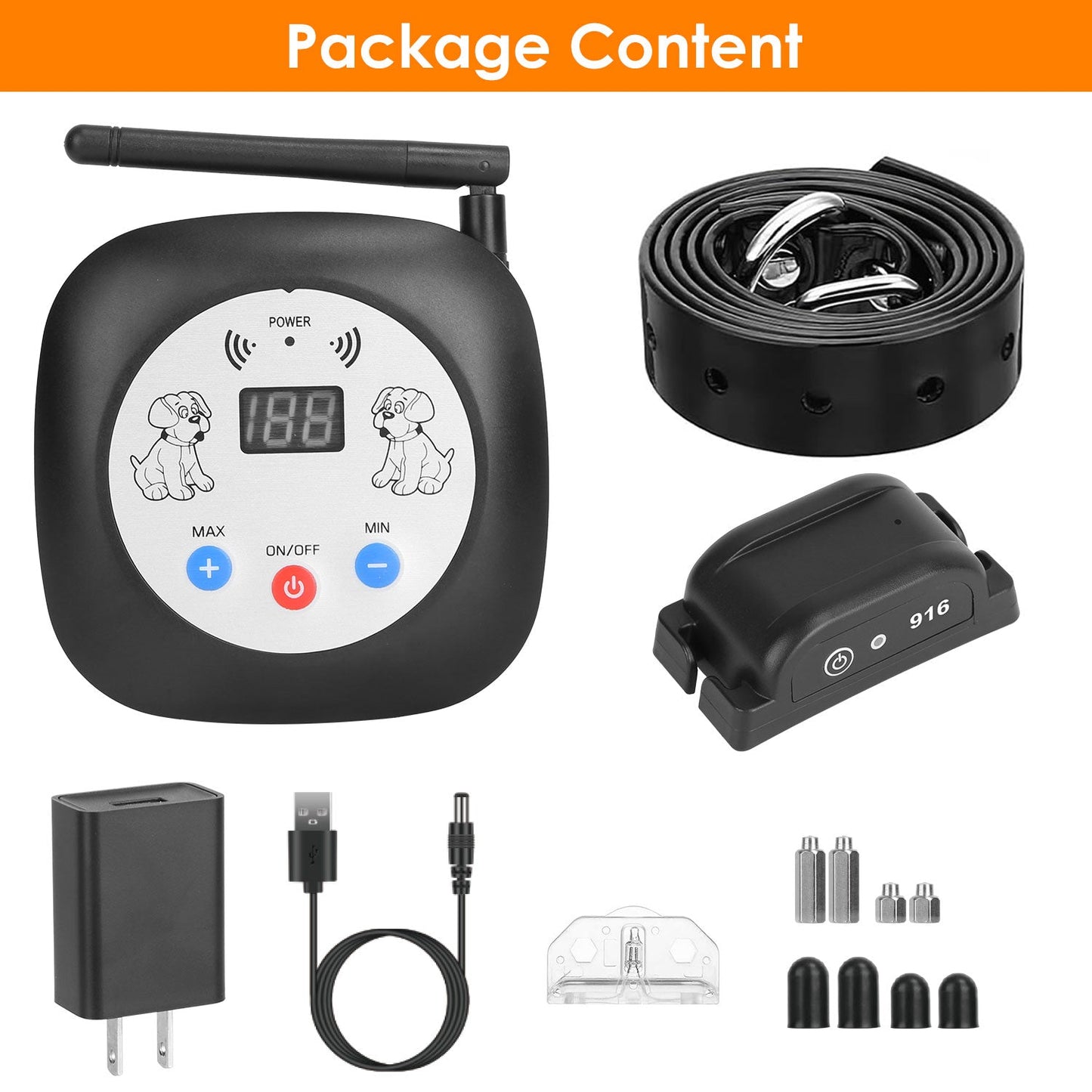 GBruno 328FT Electric Wireless Dog Fence