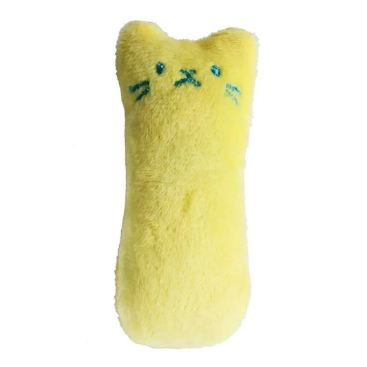 1PCS Pet Cat Toys Plush Sound Rattling Paper Cat Chewing Cute Toys Multicolor Puzzle Bite Resistant Teething Pet Interactive Toy