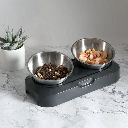 Easy To Clean Stainless Steel Cat Bowl Dog Food And Water