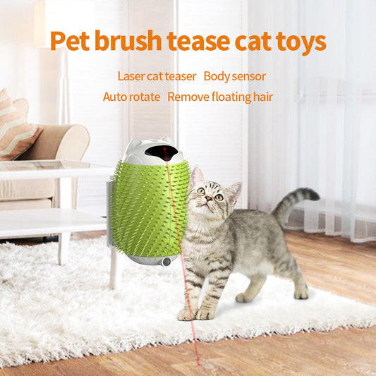Intelligent Sensor Pet Hair Brush Cat Automatic Massager