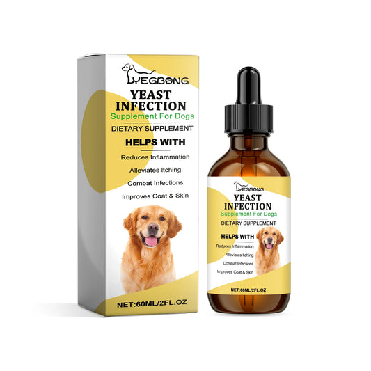1-4PCS Herbal Pet Supplement for Skin and Coat Care Natural Yeast Formula Relieves External Skin Issues for Dogs and Cats