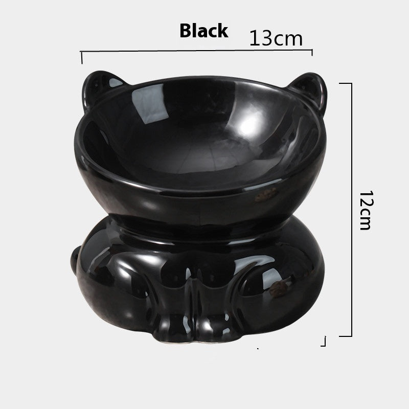Ceramic Cat Dog Bowl Pet Supplies Drinking Water Goblet Food