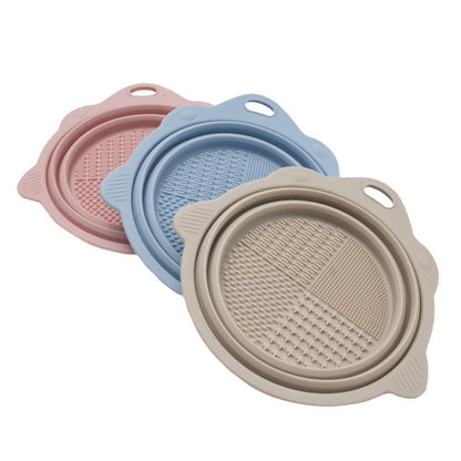 Factory Wholesale Silicone Folding Bowls For Cats And