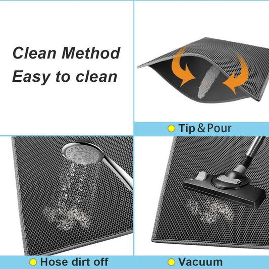 Waterproof Double Layer Cat Litter Mat