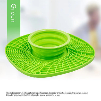 Pet Dog Slow Feeder Bowl Non Slip Puzzle Bowl Anti-Gulping