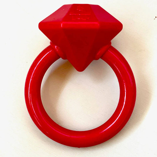 Diamond Ring Durable Nylon Teething Ring for Puppies