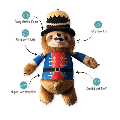 Holiday I Crush A Lot Plush Dog Toy