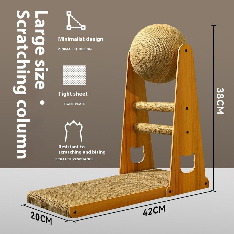 Cat Scratch Board Wear-resistant Non-dandruff Vertical Sisal