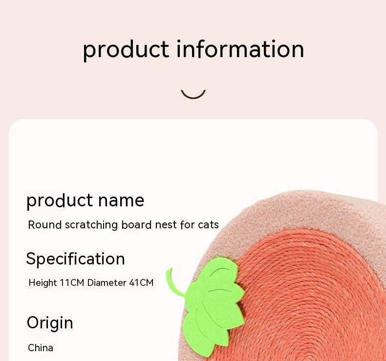 Anti-chip Wear-resistant Protection Sisal Cat Scratch Board