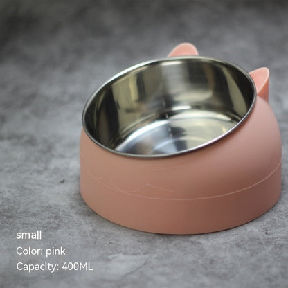 Stainless Steel Double Dog Bowl Set – Mess-Free Mealtime Feed