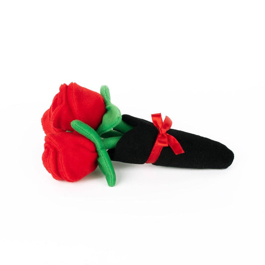 Bouquet of Roses Plush Dog Toy