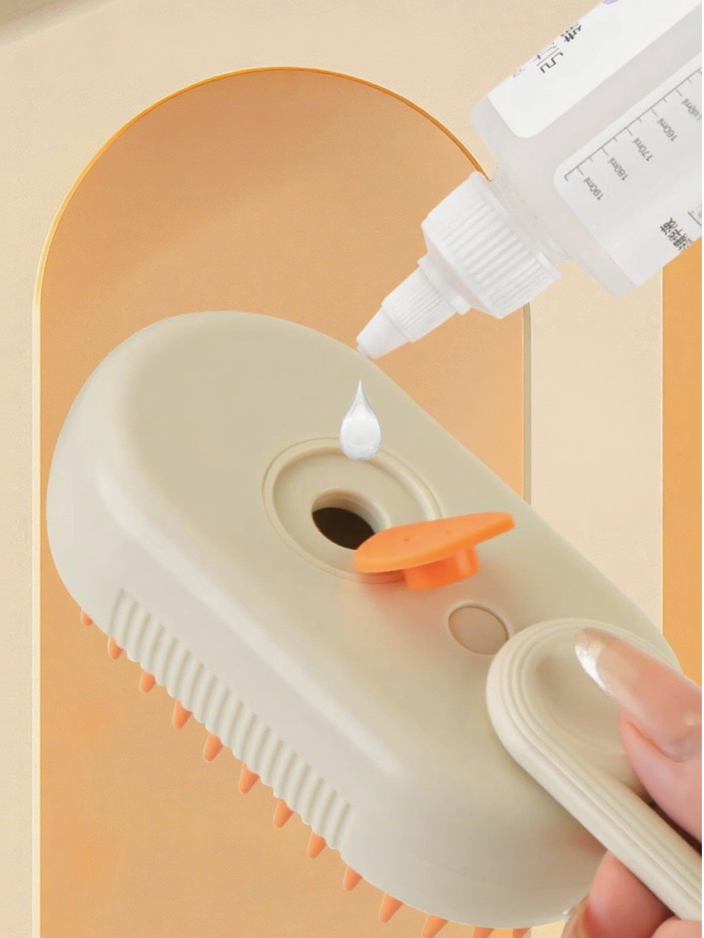 Advanced Steam Pet Grooming Brush for Stress-Free Shedding