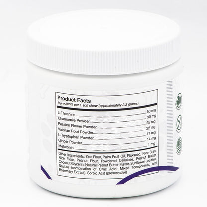 Tranquil Haven Natural Calming Chews for Anxious Dog Relief