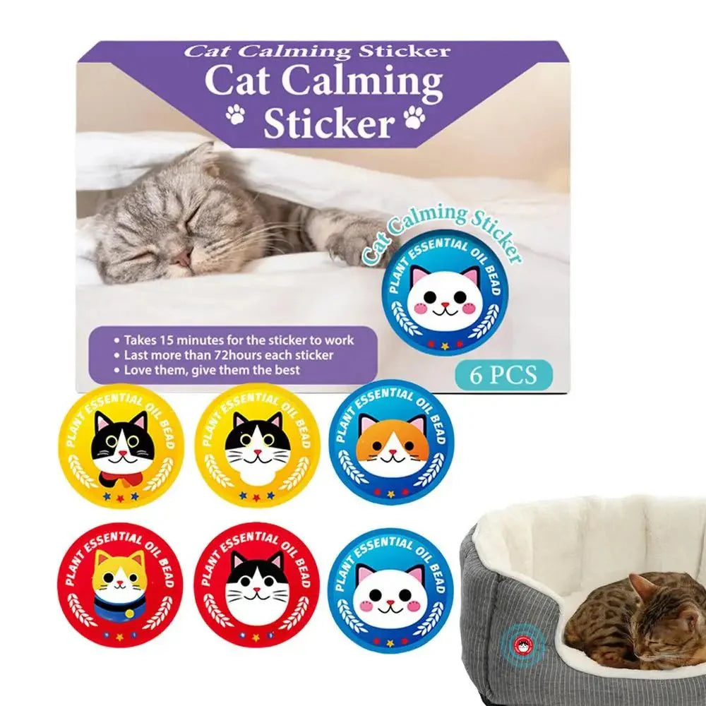 Calming For Cats 6X Fast Release Sedative Patches - Purrfect Pet Kingdom