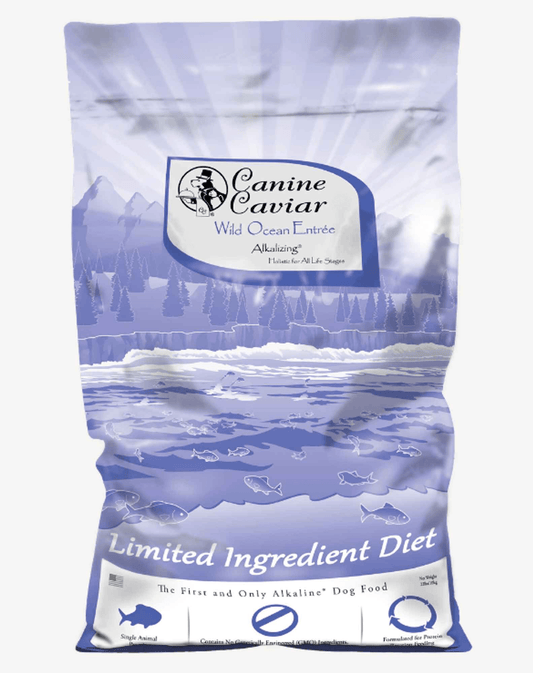 Canine Crown Delights Grain-Free Fish Dog Food 22Lb-1 Green Purrfect Pet Kingdom