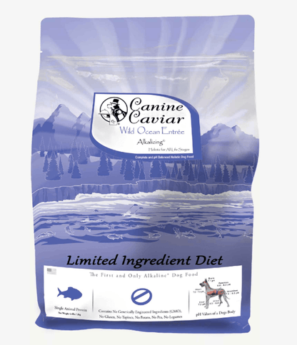 Purrfect Pet Kingdom Canine Crown Delights Grain-Free Fish Dog Food 4.4Lb-8 Bale Green Purrfect Pet Kingdom