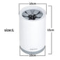 Purrfect Pet Kingdom Portable Paw Washer in white with gray soft bristles for pet paw cleaning