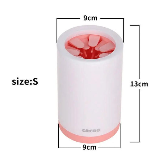 Purrfect Pet Kingdom Portable Paw Washer for Effortless Cleaning of Your Pets S Pink Purrfect Pet Kingdom