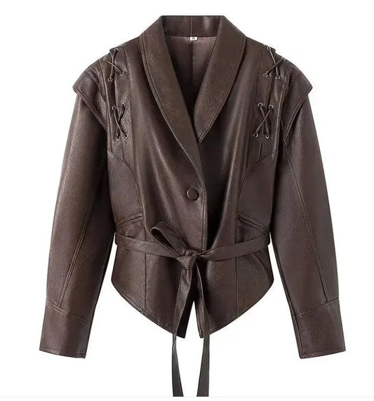 Casual Long Sleeve Polyester Coat