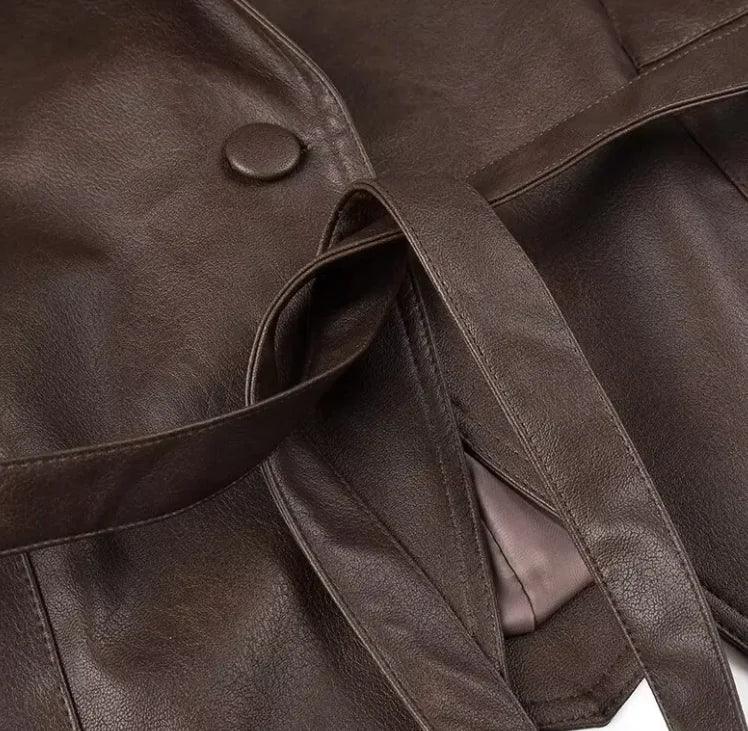 Casual Long Sleeve Polyester Coat