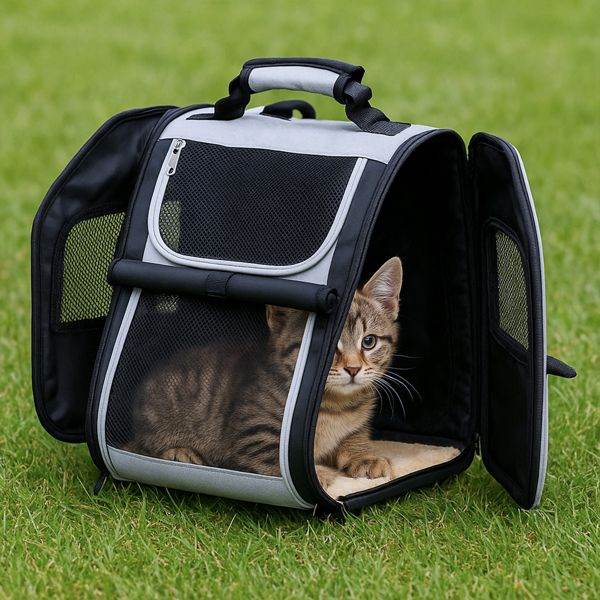Purrfect Pet Kingdom Cat and Dog Travel Backpack Purrfect Pet Kingdom
