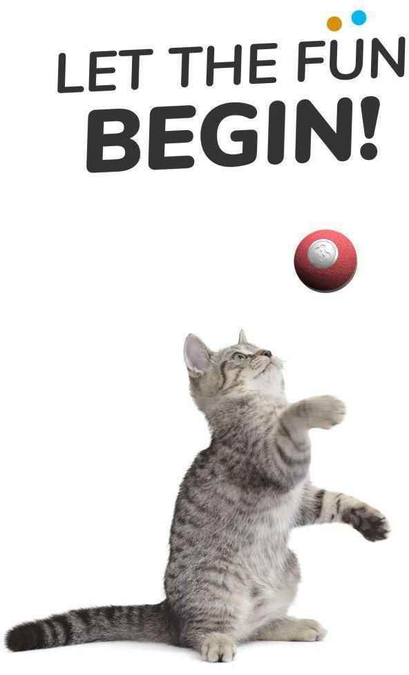 Purrfect Pet Kingdom Cat Boredom Relief Toy Light Grey Purrfect Pet Kingdom